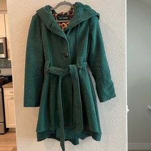 Emerald green Steve Madden coat